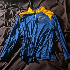 XL Fanatics Blues Long Sleeve
